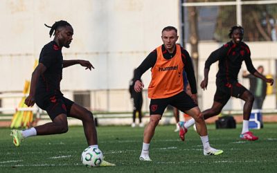 Samsunspor, Dinamo Kiev Maçı için Hazırlanıyor