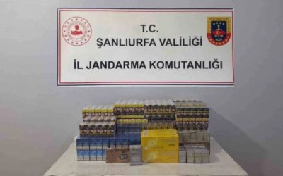 Şanlıurfa’da Kaçak Tütün Operasyonu: Binlerce Paket Sigara Yakalandı