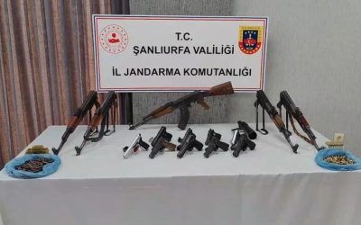 Şanlıurfa’da Silah Kaçakçılığı Operasyonu: 8 Tutuklama
