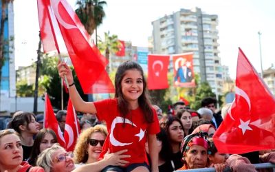 Adana’da Cumhuriyet Bayramı coşkusu yaşandı