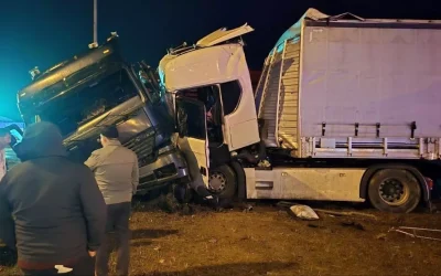 Amasya’da Tır Kazası: 3 Kişi Yaralandı