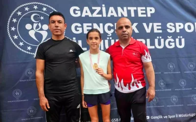 Sabiha Zümra Kılıç Gaziantep’te 1500 Metre Şampiyonu!