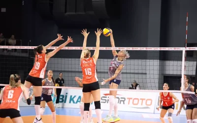 Eczacıbaşı Dynavit, Bahçelievler Belediyespor’u 3-0’la Geçti