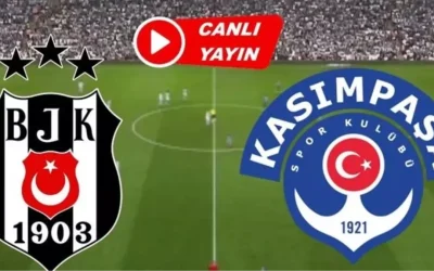 Beşiktaş Kasımpaşa maçı canlı yayın linki ve kanalı!