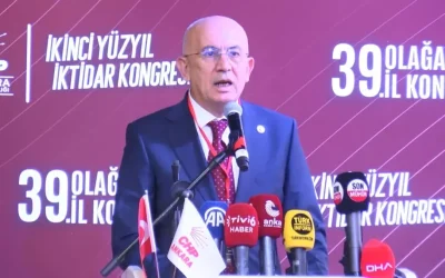 CHP Ankara İl Kongresi 39. Olağan Genel Kurul’a Başladı