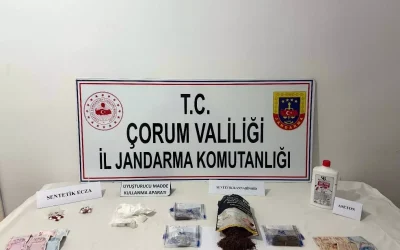 Çorum’da Uyuşturucu Operasyonunda 8 Kişi Tutuklandı