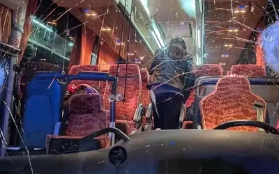 Takım otobüsüne saldırı: Şoför taşla öldürüldü