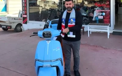 Düzce’de Motosiklet Satışıyla Gazze’ye Yardım Kampanyası