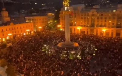 Gürcistan’da Protesto Sırasında Çıkan Arbedede 21 Polis ve 6 Gösterici Yaralandı
