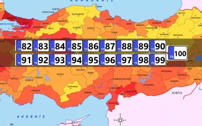 Türkiye’nin il olmaya aday 19 ilçesi ve plaka kodları
