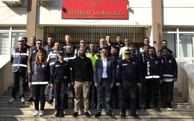 Sultanhisar’da Emniyet Personeline Takdir Ödülü