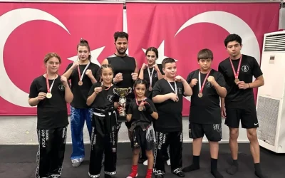 Marmarisli Kickboksçular Cumhuriyet Kupası’nda 11 Madalya Aldı