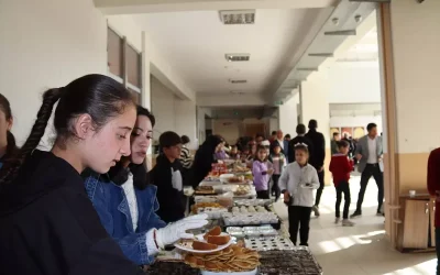 Narman’da Gazze İçin Yardım Kermesi düzenlendi.