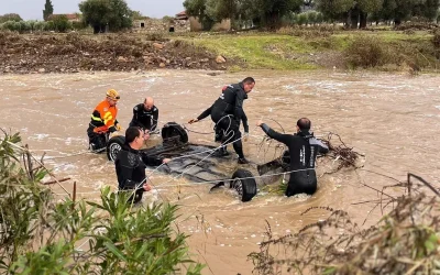 Foça’da yaşlı adam kayboldu, Selin etkisi devam ediyor