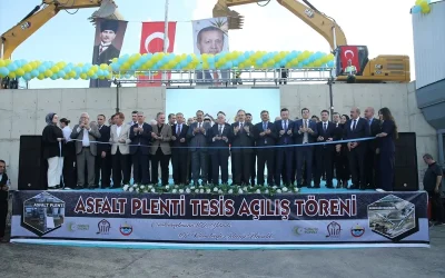 Siirt’te Asfalt Plenti ve Konkasör Tesisleri Resmi Açılışını Yaptı