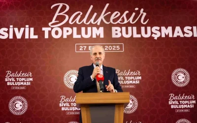 TBMM Başkanı Kurtulmuş: “Zehirlemek isteyenlere fırsat vermeyeceğiz”