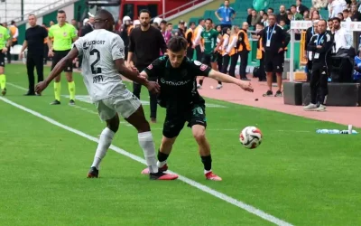 Konyaspor Kocaelispor’a 3-2 yenilerek mağlup oldu