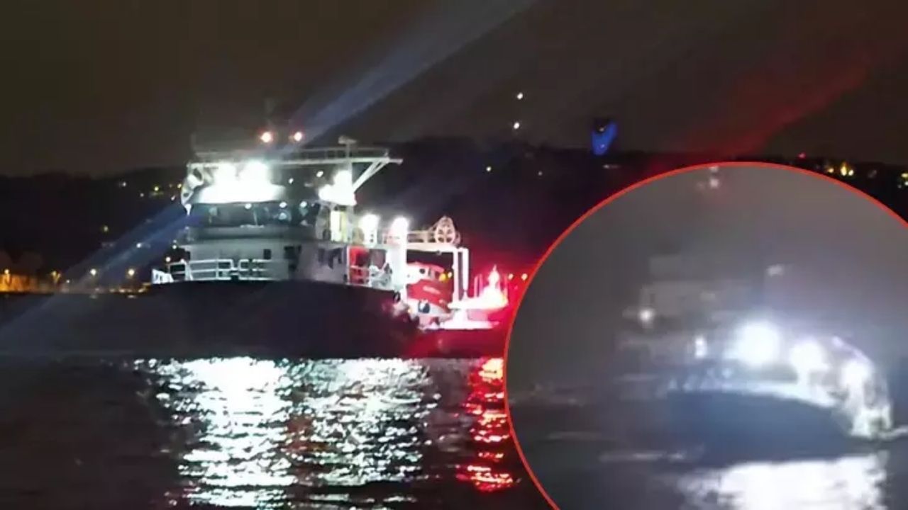 Beykoz'da Vapur Trafiğini Engelleyen Balıkçı Ağları (1)