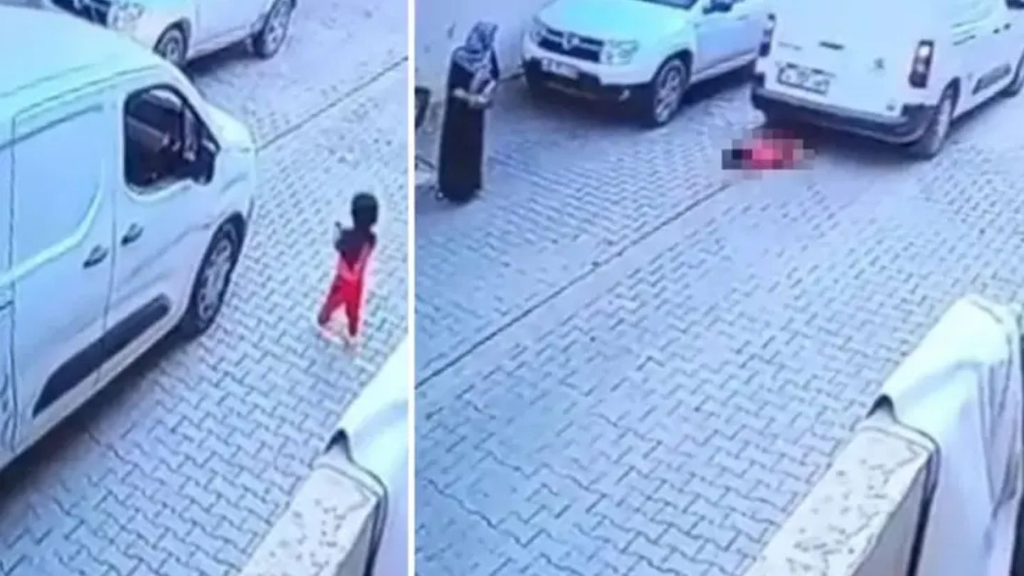 Henüz 2 Yaşındaydı Kargo Aracının Altında Kalan Minik Leyla Yaşamını Yitirdi