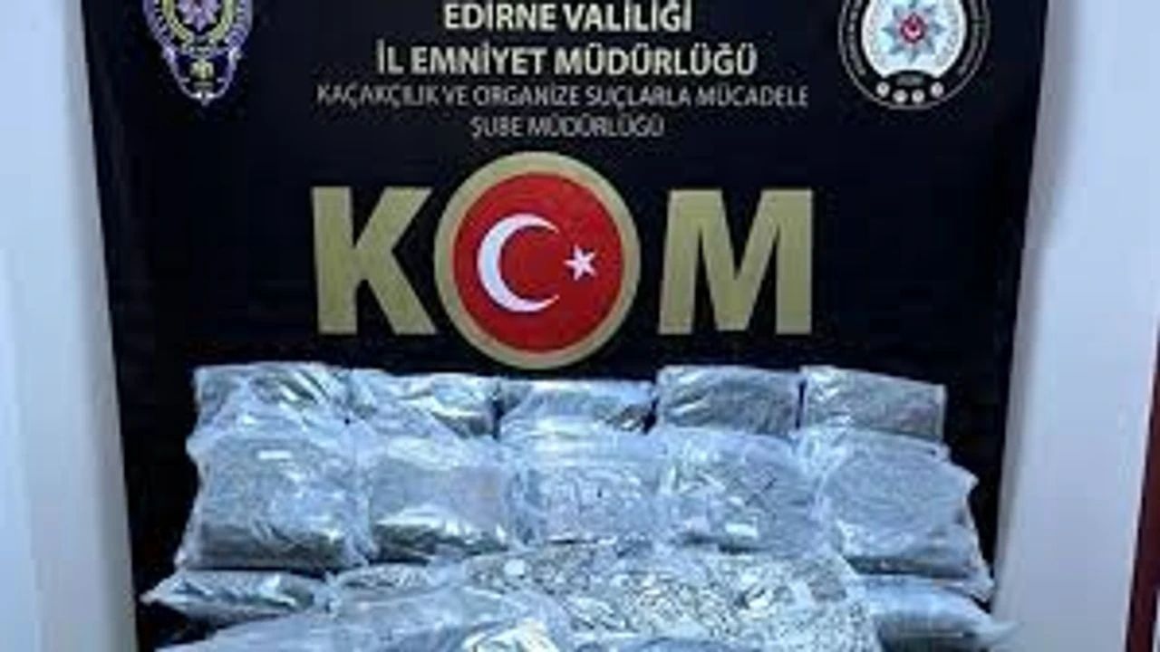 Kapıkule Sınır Kapısı'nda 66 Kilo Uyuşturucu Yakalandı