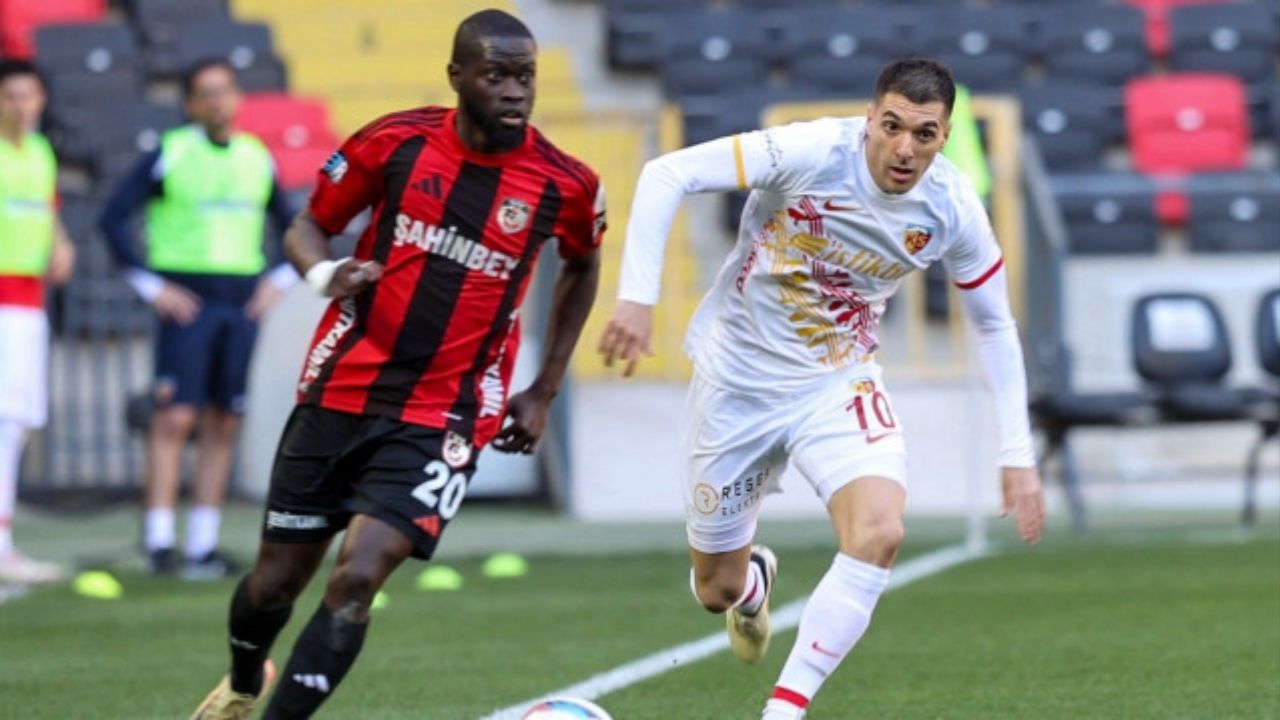 Kayserispor, Gaziantep FK'ya 1-0 mağlup oldu