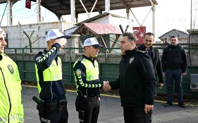 Ağrı Emniyet Müdürü Trafik Güvenliğini Denetledi