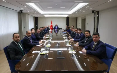 Hakan Fidan, MÜSİAD Heyetini Kabul Etti