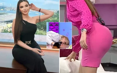 Canlı yayında Ece Erken’in ilginç kalça sohbeti: Masanın altına eğildi!