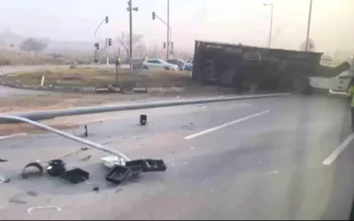 Eskişehir’de Tır Yoğunu Trafiği Olumsuz Yönde Etkiliyor