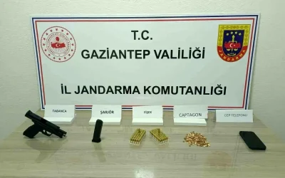 Gaziantep’te 200 Captagon Hapı Ele Geçirildi