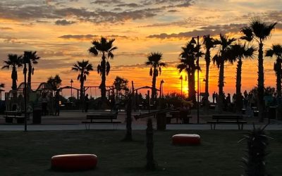 Samandağ’da Akşam Güneşi: Doğa Harikası Görsel Şölen