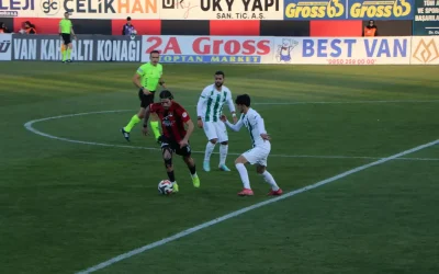 Vanspor FK, Serik Spor’a 1-0 yenildi.