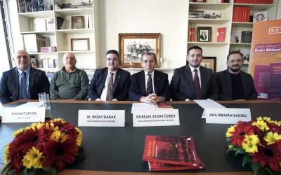 ‘Emin Bülent Serdaroğlu: Kaptan ve Şair’ Kitabı Tanıtıldı