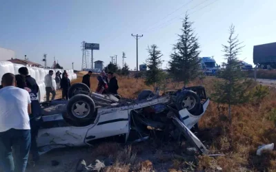 Karapınar’da Kaza: 1 Ölü, 1 Yaralı