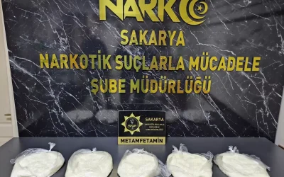 Emekli Polis Memurundan 5 Kilo Metamfetamin Bulundu