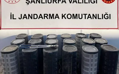 Şanlıurfa’da Hırsızlık: 3 Şahıs Suçüstü Yakalandı