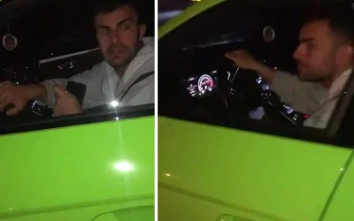 Abdülkerim Bardakcı trafikte şaşkına döndü!