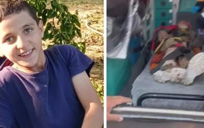 Arama kurtarma ekibi, kayıp çocuğu yaralı ve toprak altında buldu.