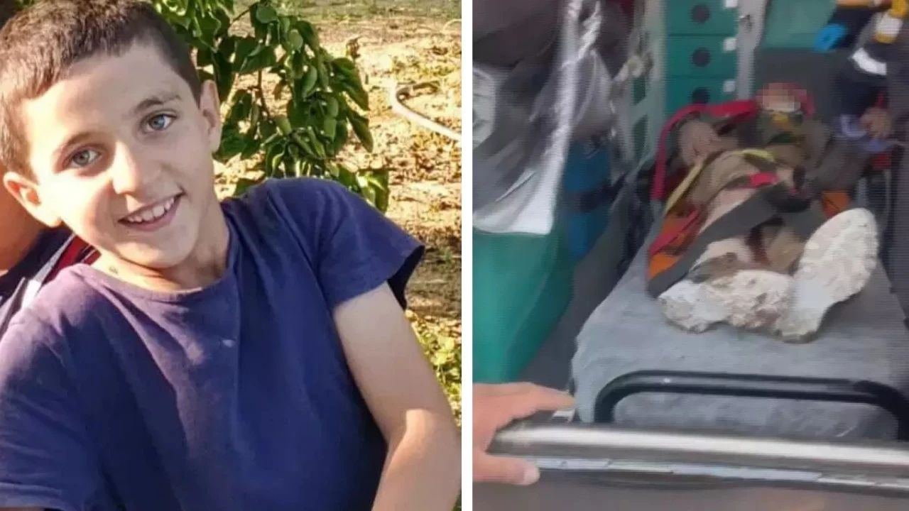 Arama kurtarma ekibi, kayıp çocuğu yaralı ve toprak altında buldu.