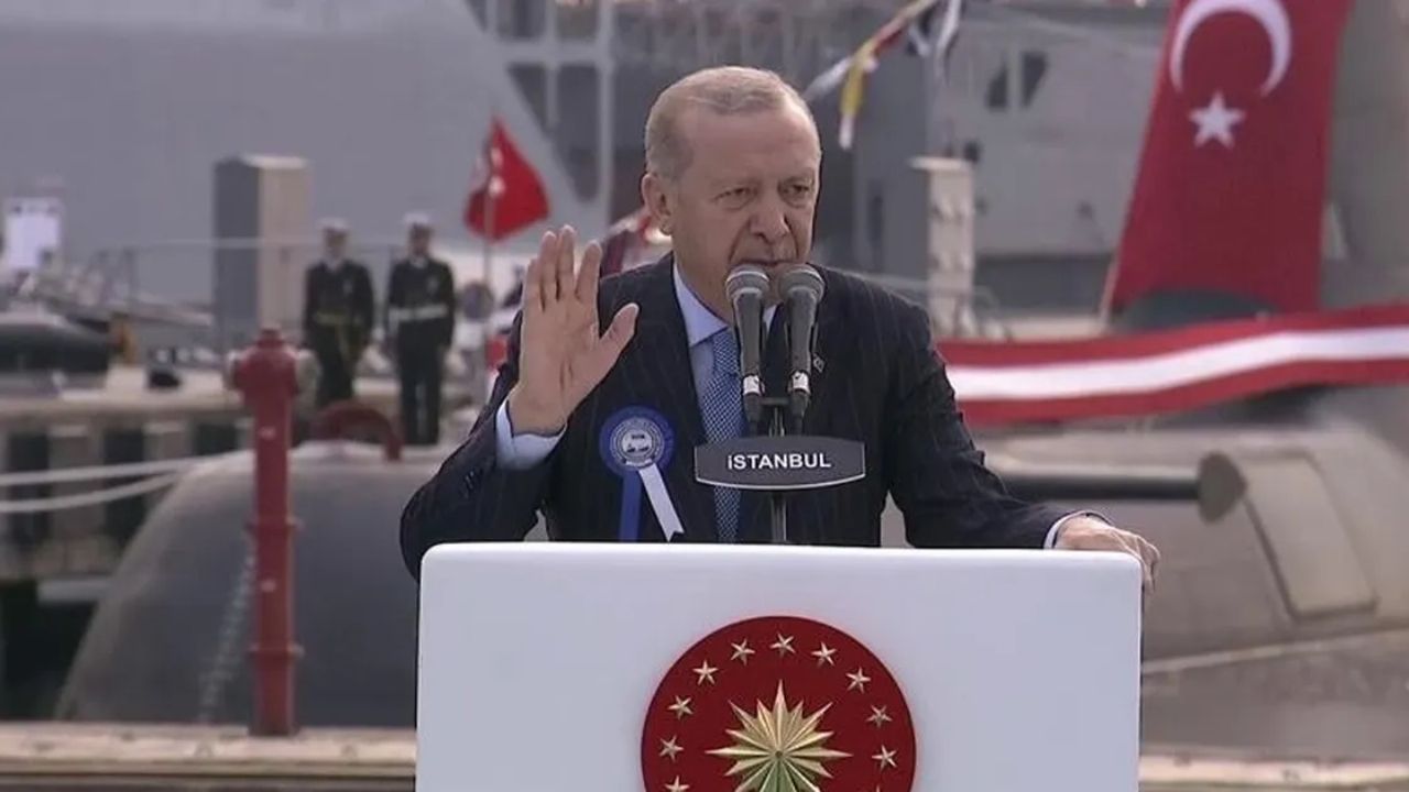 Donanmada tarihi gün Erdoğan’dan net mesaj