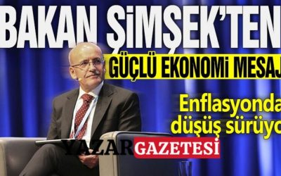 Ekonomi Programı Etkisini Gösterdi: Enflasyonda Her Kalemde Sert Düşüş – Alım Gücü Artıyor