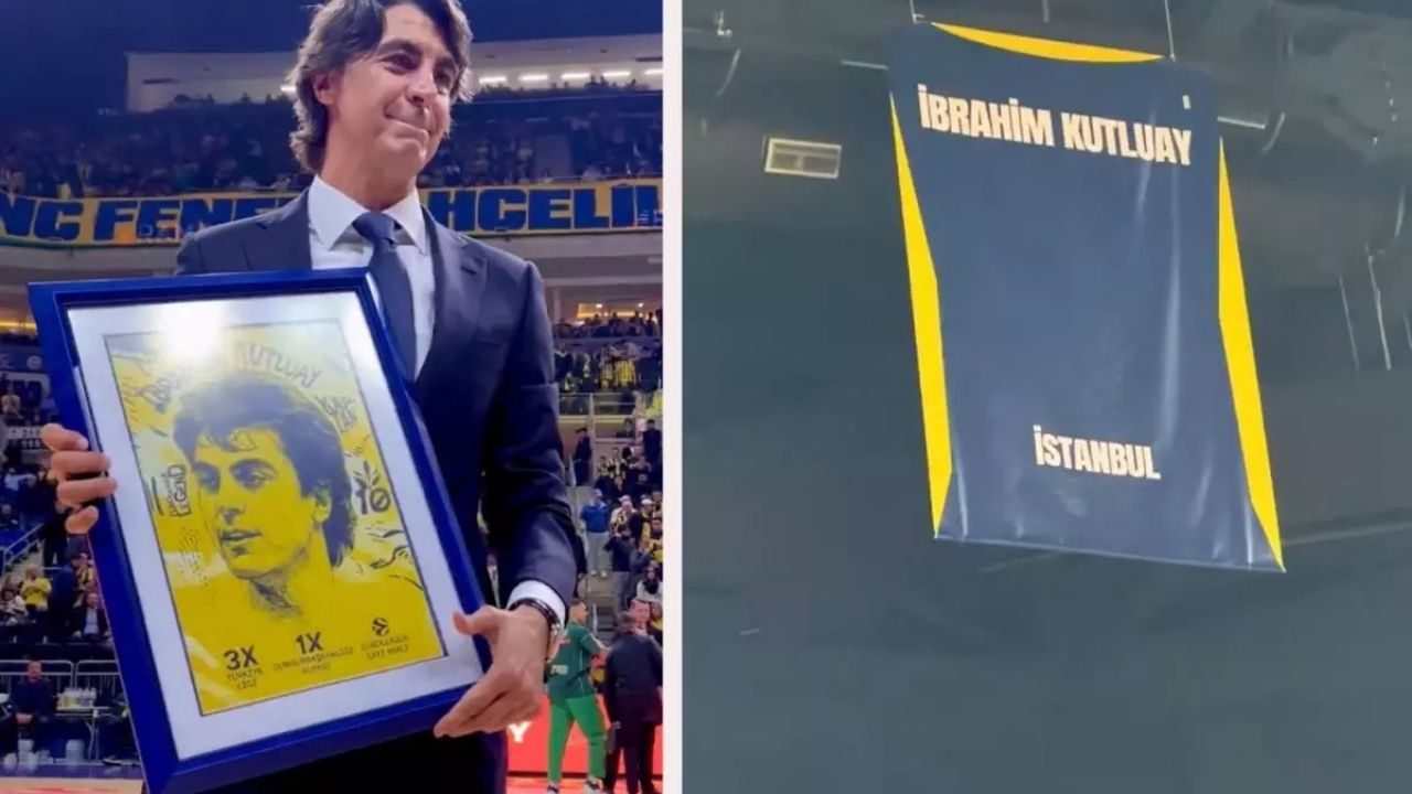 Fenerbahçe Beko, İbrahim Kutluay’ı Onurlandırdı