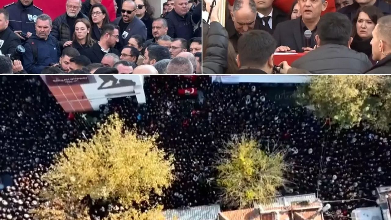 Gülşah Durbay son yolculuğuna uğurlanıyor Özgür Özel gözyaşlarına hâkim olamadı