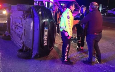 Kırıkkale’de Zincirleme Kaza Gibi Çarpışma: 7 Kişi Yaralandı