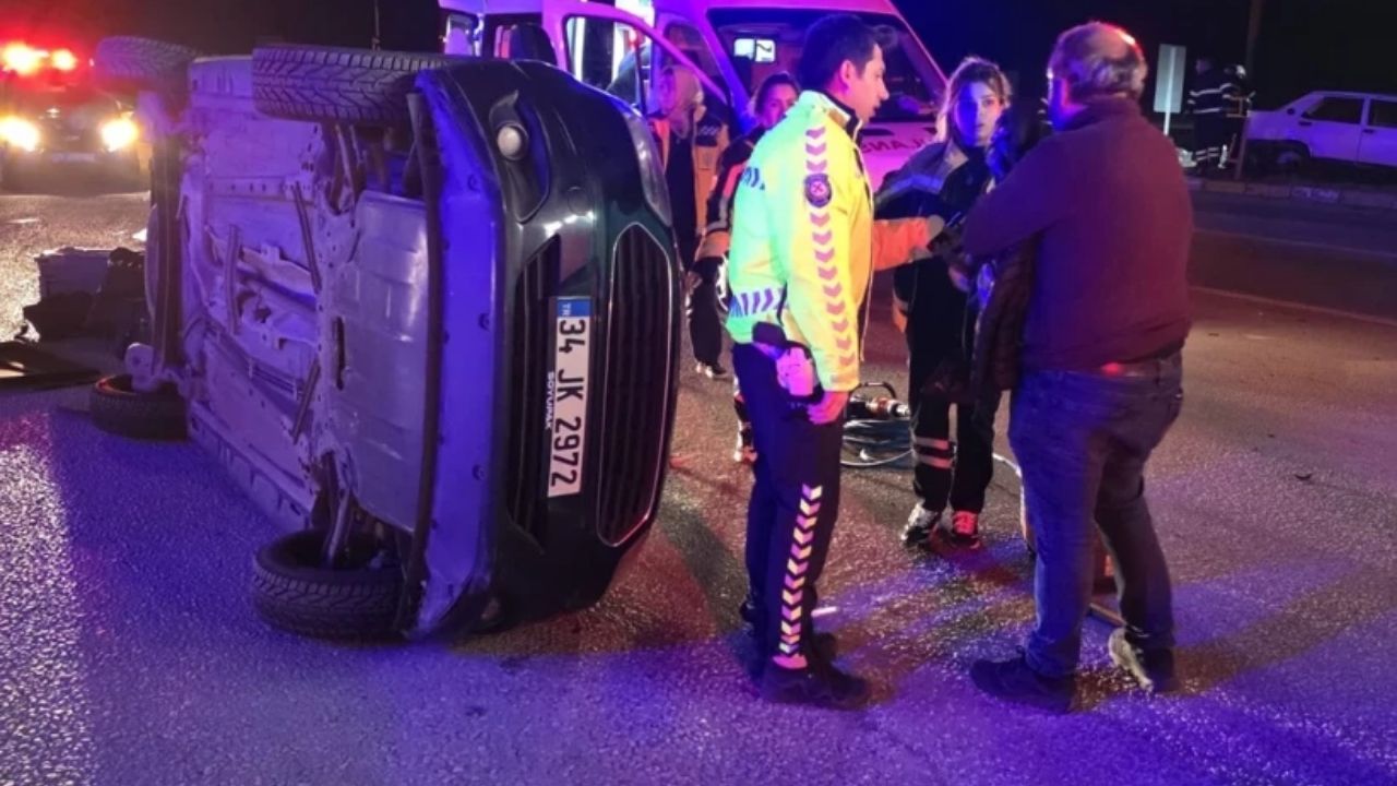 Kırıkkale’de Zincirleme Kaza Gibi Çarpışma 7 Kişi Yaralandı