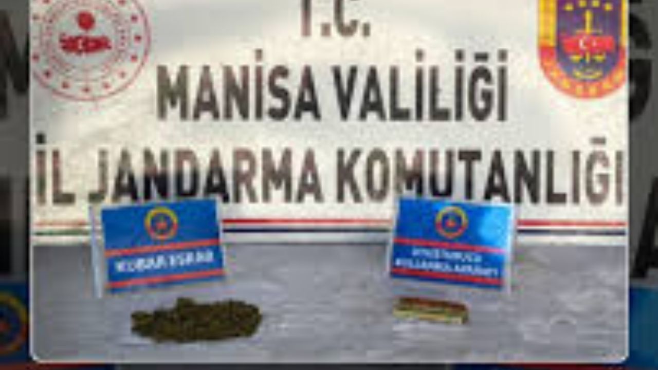 Manisa'da Jandarma Operasyonu 67 Gram Esrar Yakalandı