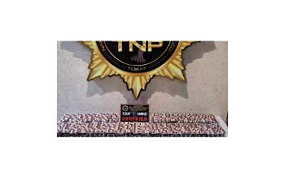 Tokat’ta büyük miktarda sentetik hap ele geçirildi