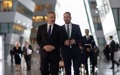 Bakan Fidan, Belçika Dışişleri Bakanı Prevot’la görüştü