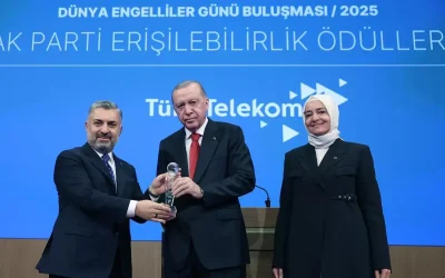 Türk Telekom’a Dijital Erişilebilirlik Ödülü verildi